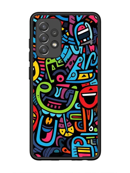 Doodlephoria Glossy Soft Edge Case for Samsung Galaxy A52 (5G) Chachhi