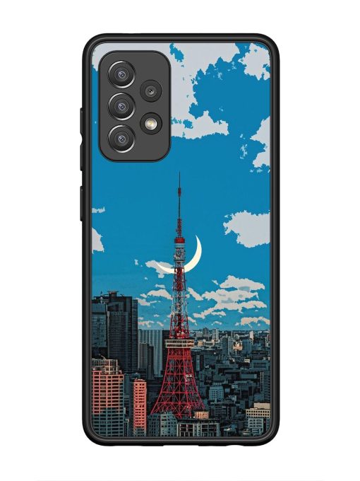 Tokyo Twilight Glossy Soft Edge Case for Samsung Galaxy A52 (5G) Chachhi