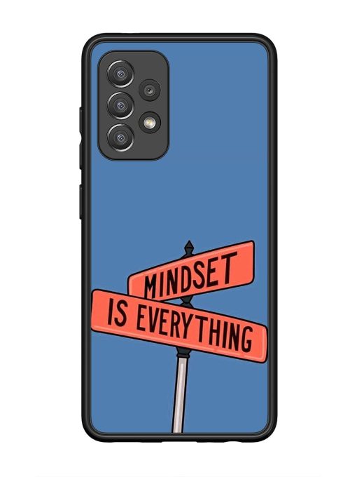 Mindset Matters Glossy Soft Edge Case for Samsung Galaxy A52 (5G) Chachhi