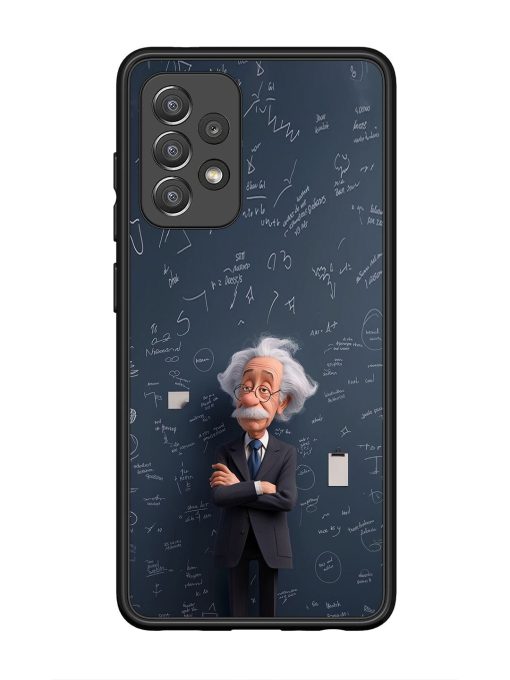 Albert Einstein Glossy Soft Edge Case for Samsung Galaxy A52 (5G) Chachhi