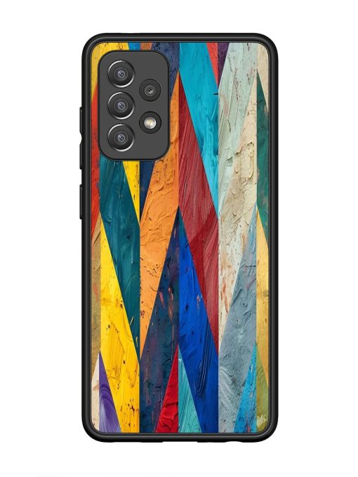 Abstract Tapestry Glossy Soft Edge Case for Samsung Galaxy A52 (5G) Chachhi