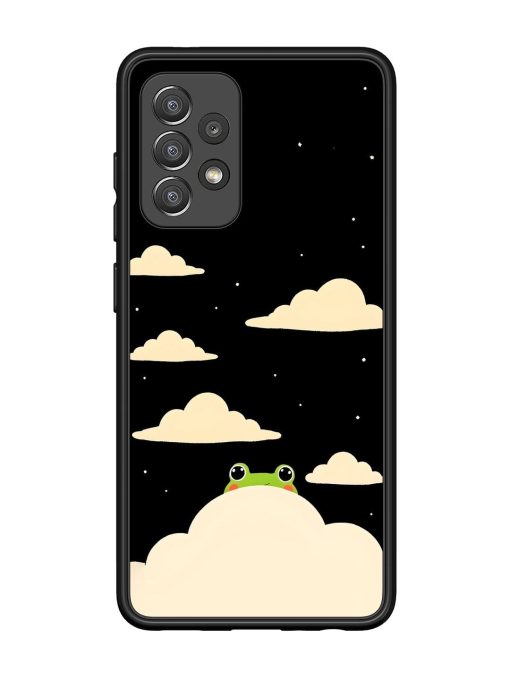 Froggy Night Sky Glossy Soft Edge Case for Samsung Galaxy A52 (5G) Chachhi