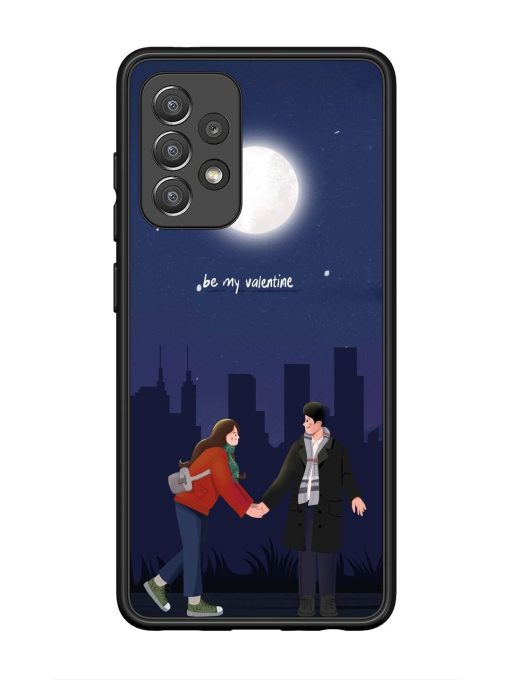 Moonlight Proposal Glossy Soft Edge Case for Samsung Galaxy A52 (5G) Chachhi