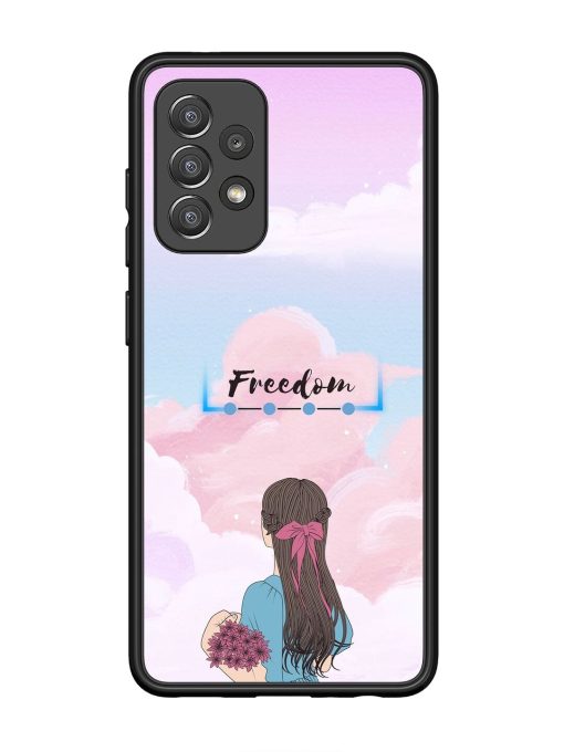 Skyward Dreams Glossy Soft Edge Case for Samsung Galaxy A52 (5G) Chachhi