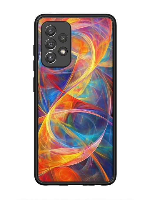 Cosmic Currents Glossy Soft Edge Case for Samsung Galaxy A52 (5G) Chachhi