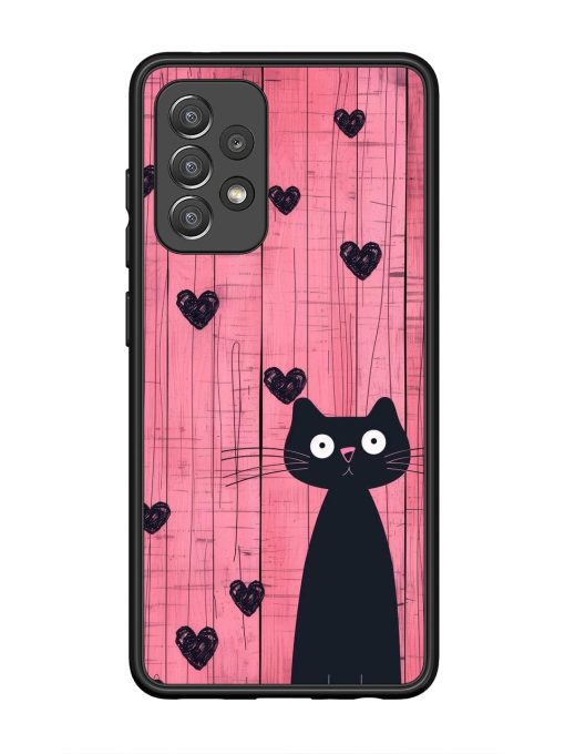 Feline Valentine'S Day Glossy Soft Edge Case for Samsung Galaxy A52 (5G) Chachhi