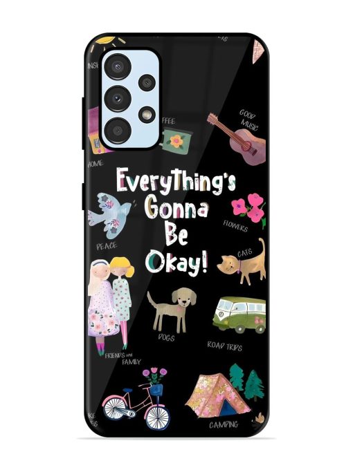 Everything'S Gonna Be Okay Glossy Soft Edge Case for Samsung Galaxy A52S (5G) Chachhi