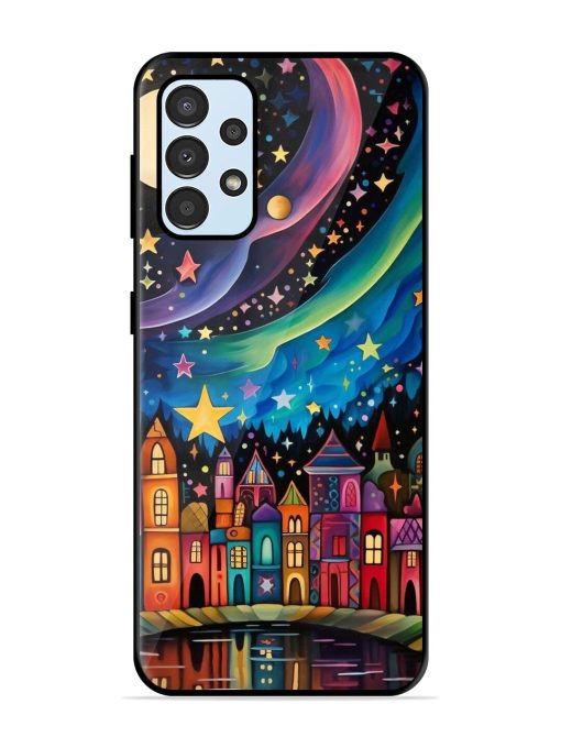 Starlit Village Glossy Soft Edge Case for Samsung Galaxy A52S (5G) Chachhi