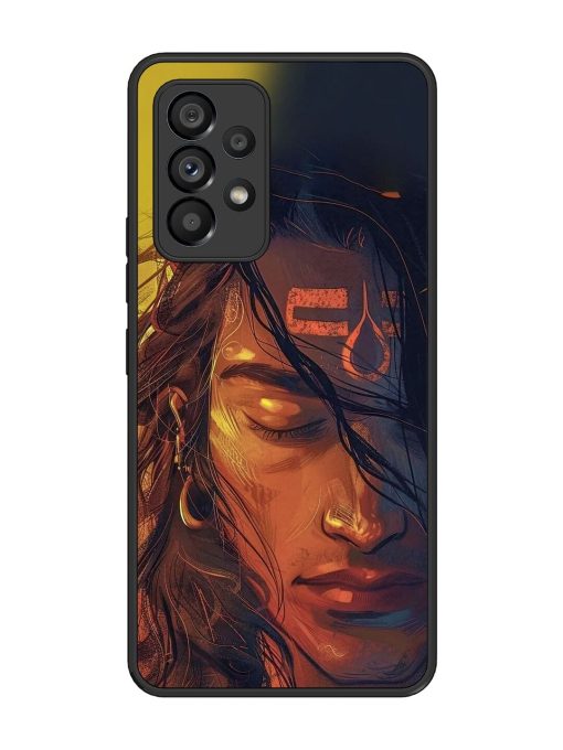 Tranquil Shiva Glossy Soft Edge Case for Samsung Galaxy A53 (5G) Chachhi