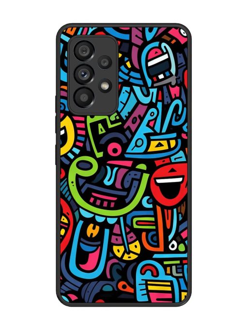 Doodlephoria Glossy Soft Edge Case for Samsung Galaxy A53 (5G) Chachhi