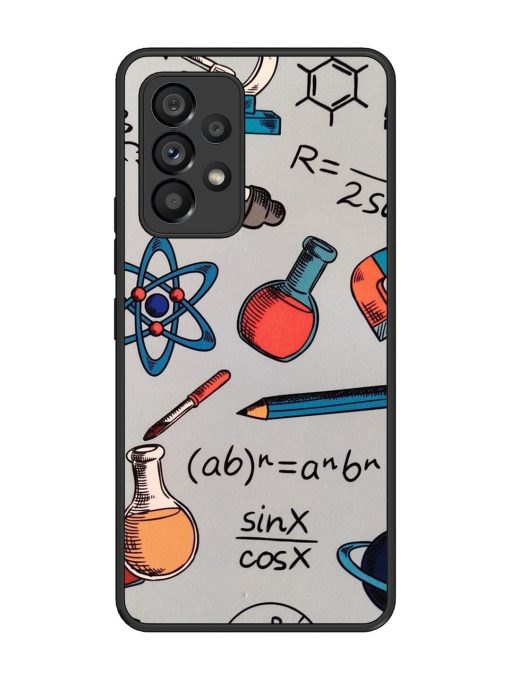 Science Doodle Glossy Soft Edge Case for Samsung Galaxy A53 (5G) Chachhi