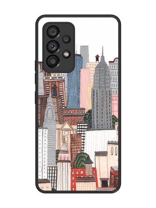 Cityscape Dreams Glossy Soft Edge Case for Samsung Galaxy A53 (5G) Chachhi