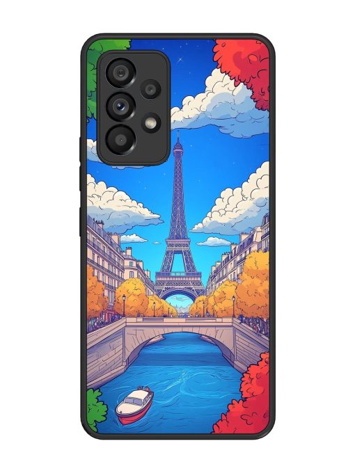 Parisian Panorama Glossy Soft Edge Case for Samsung Galaxy A53 (5G) Chachhi