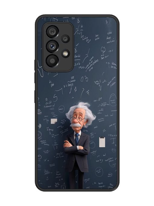 Albert Einstein Glossy Soft Edge Case for Samsung Galaxy A53 (5G) Chachhi