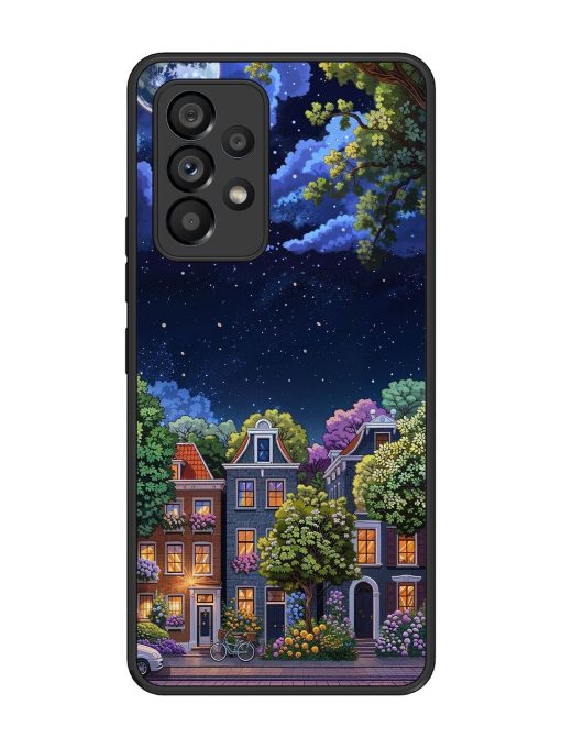 Moonlit Streets Glossy Soft Edge Case for Samsung Galaxy A53 (5G) Chachhi