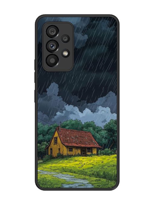 Rainy Day Retreat Glossy Soft Edge Case for Samsung Galaxy A53 (5G) Chachhi