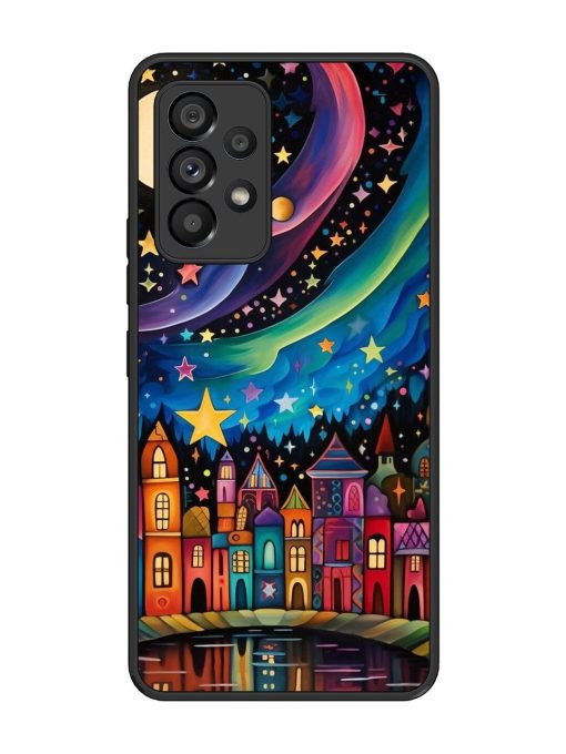 Starlit Village Glossy Soft Edge Case for Samsung Galaxy A53 (5G) Chachhi