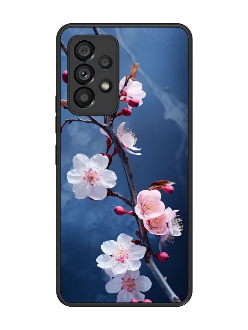 Delicate Blossoms Glossy Soft Edge Case for Samsung Galaxy A53 (5G) Chachhi