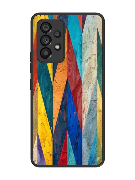 Abstract Tapestry Glossy Soft Edge Case for Samsung Galaxy A53 (5G) Chachhi