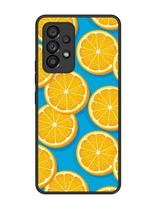 Citrus Symphony Glossy Soft Edge Case for Samsung Galaxy A53 (5G) Chachhi