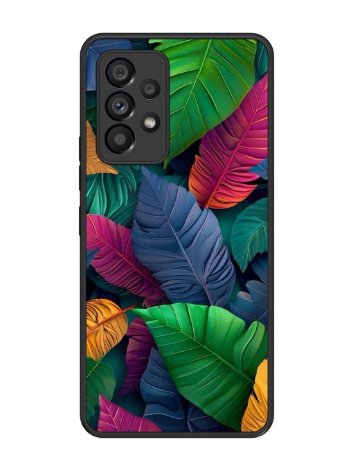 Tropical Tapestry Glossy Soft Edge Case for Samsung Galaxy A53 (5G) Chachhi