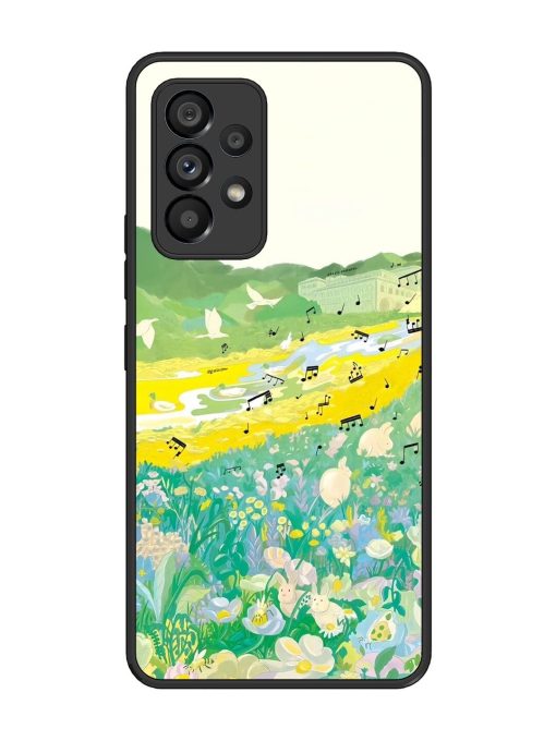 Melody In Bloom Glossy Soft Edge Case for Samsung Galaxy A53 (5G) Chachhi