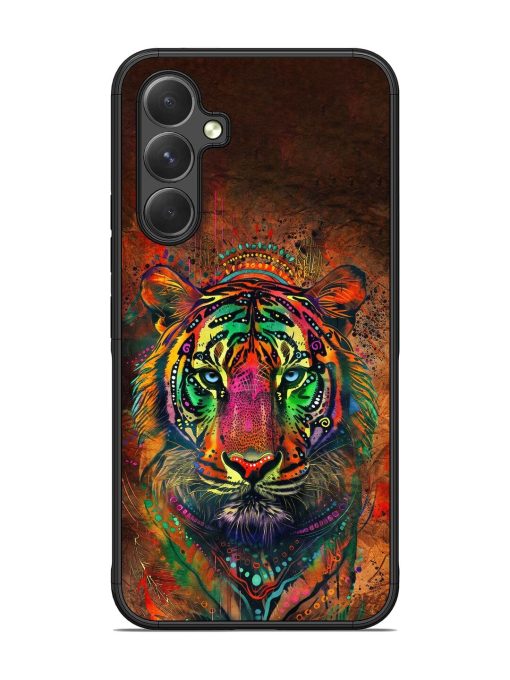 Cosmic Tiger Glossy Soft Edge Case for Samsung Galaxy A54 (5G) Chachhi