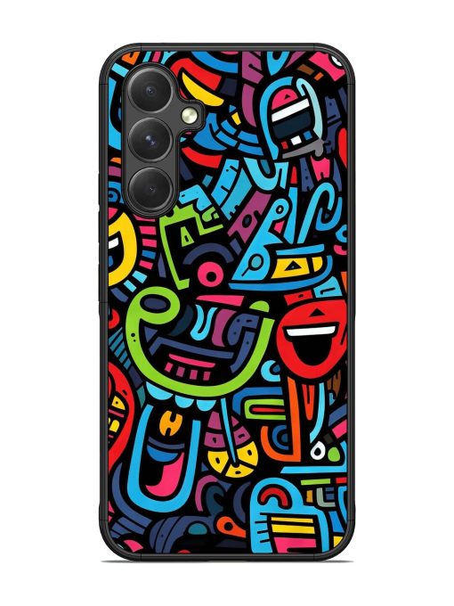 Doodlephoria Glossy Soft Edge Case for Samsung Galaxy A54 (5G) Chachhi