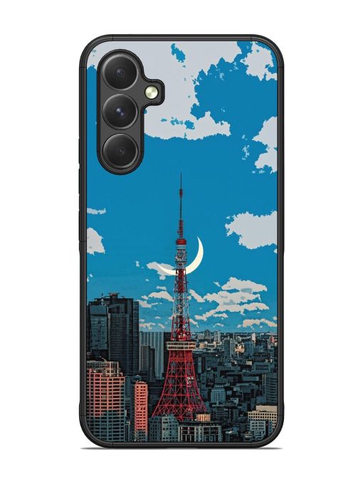 Tokyo Twilight Glossy Soft Edge Case for Samsung Galaxy A54 (5G) Chachhi