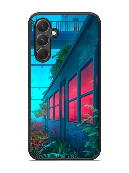 Urban Jungle Glossy Soft Edge Case for Samsung Galaxy A54 (5G) Chachhi