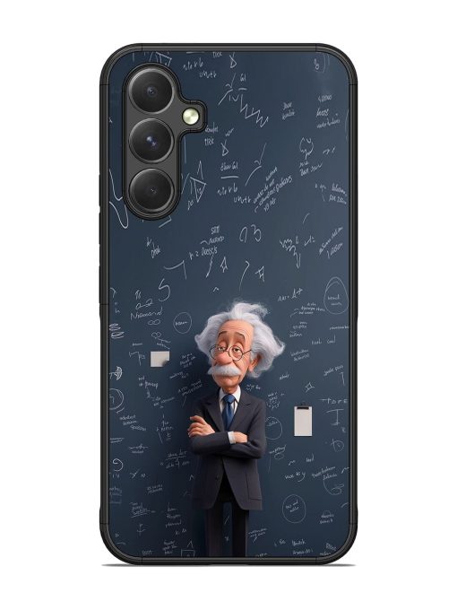 Albert Einstein Glossy Soft Edge Case for Samsung Galaxy A54 (5G) Chachhi