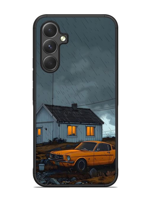 Rainy Day Retreat Glossy Soft Edge Case for Samsung Galaxy A54 (5G) Chachhi