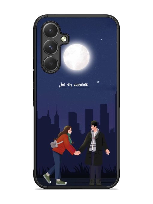 Moonlight Proposal Glossy Soft Edge Case for Samsung Galaxy A54 (5G) Chachhi