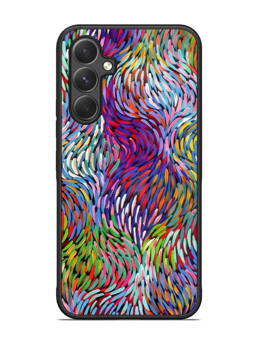 Vibrant Waves Glossy Soft Edge Case for Samsung Galaxy A54 (5G)