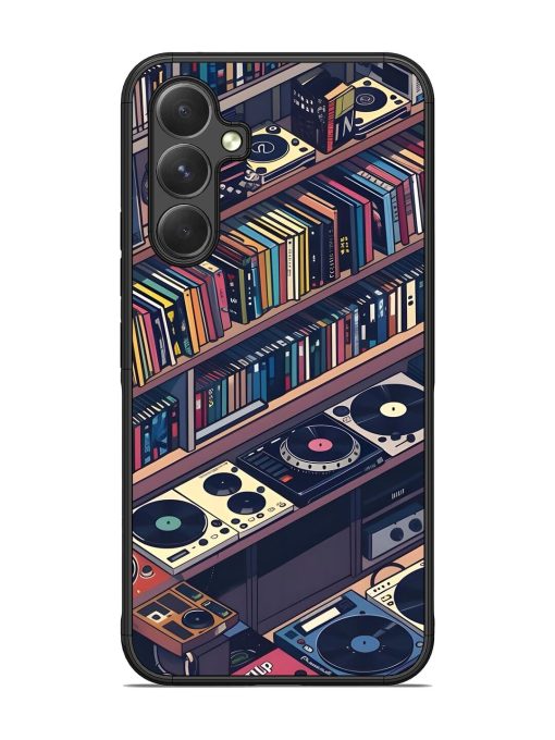 Music Lover'S Haven Glossy Soft Edge Case for Samsung Galaxy A54 (5G) Chachhi