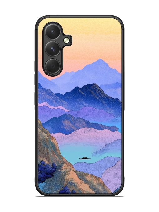 Mountain Mist Glossy Soft Edge Case for Samsung Galaxy A54 (5G) Chachhi