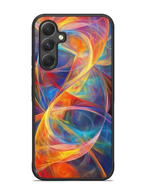 Cosmic Currents Glossy Soft Edge Case for Samsung Galaxy A54 (5G) Chachhi