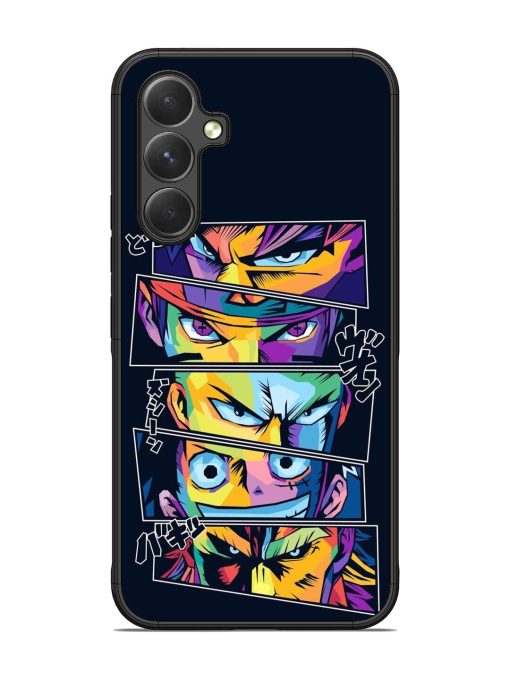 One Piece Powerhouse Glossy Soft Edge Case for Samsung Galaxy A54 (5G) Chachhi