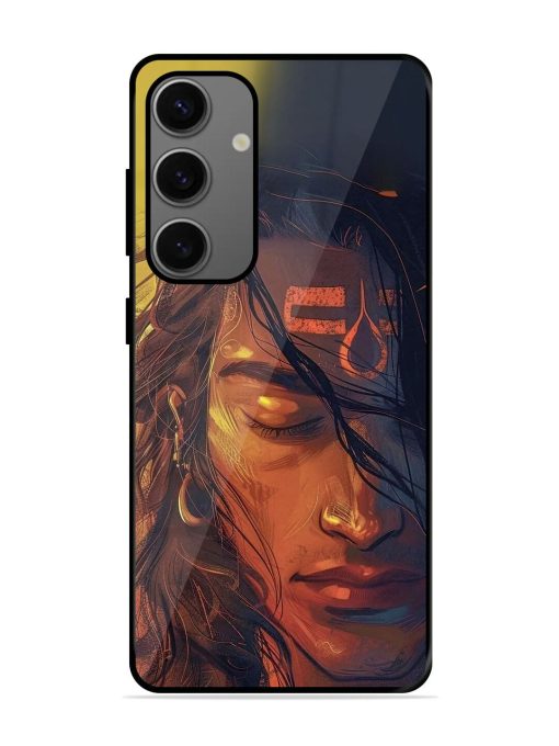 Tranquil Shiva Glossy Soft Edge Case for Samsung Galaxy A55 (5G) Chachhi