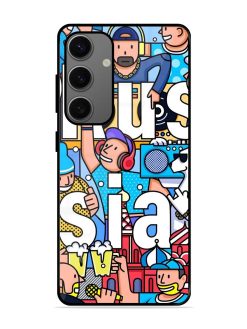 Russian Vibes Glossy Soft Edge Case for Samsung Galaxy A55 (5G)