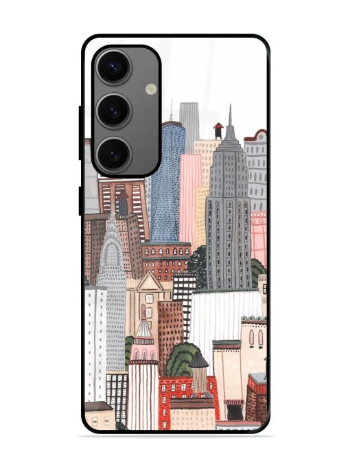 Cityscape Dreams Glossy Soft Edge Case for Samsung Galaxy A55 (5G) Chachhi