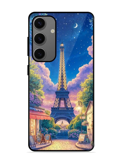 Twilight In Paris Glossy Soft Edge Case for Samsung Galaxy A55 (5G) Chachhi