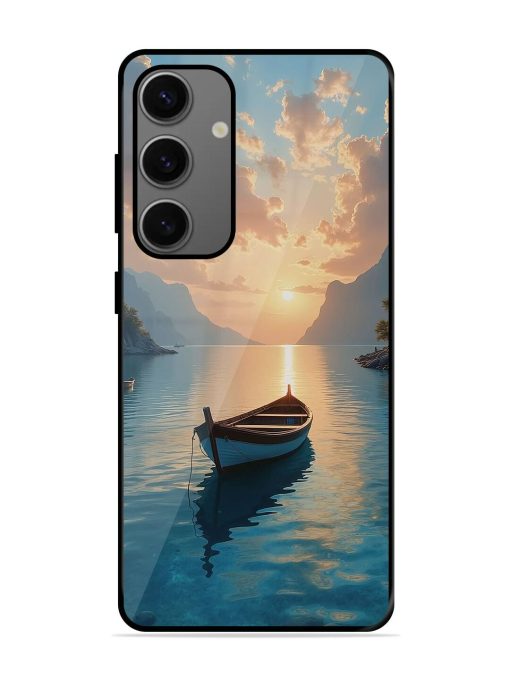 Serene Sunset Glossy Soft Edge Case for Samsung Galaxy A55 (5G) Chachhi