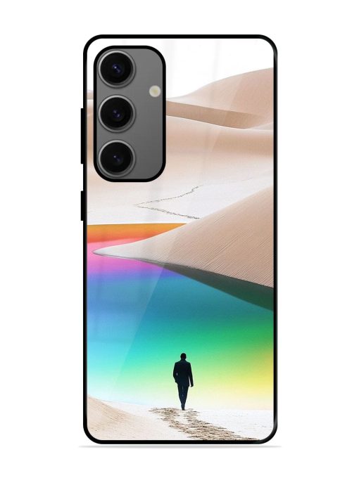 Desert Dreams Glossy Soft Edge Case for Samsung Galaxy A55 (5G) Chachhi