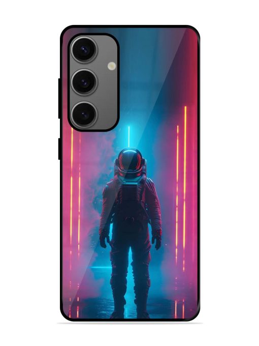 Neon Astronaut Glossy Soft Edge Case for Samsung Galaxy A55 (5G) Chachhi