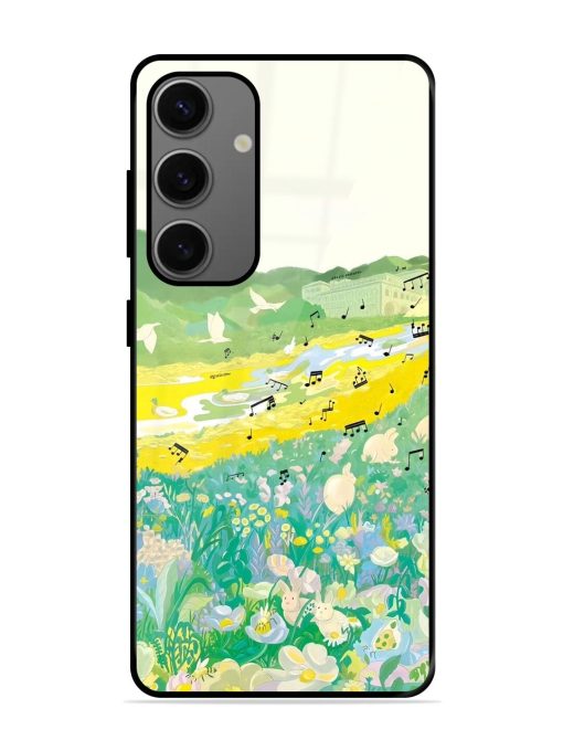 Melody In Bloom Glossy Soft Edge Case for Samsung Galaxy A55 (5G) Chachhi