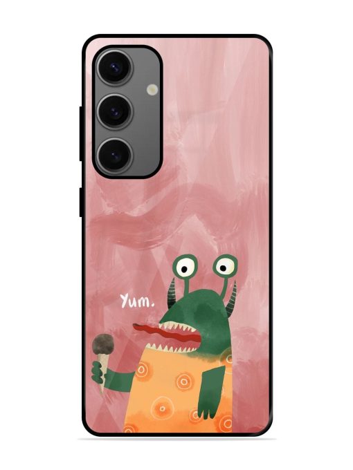 Hungry Monster Glossy Soft Edge Case for Samsung Galaxy A55 (5G) Chachhi