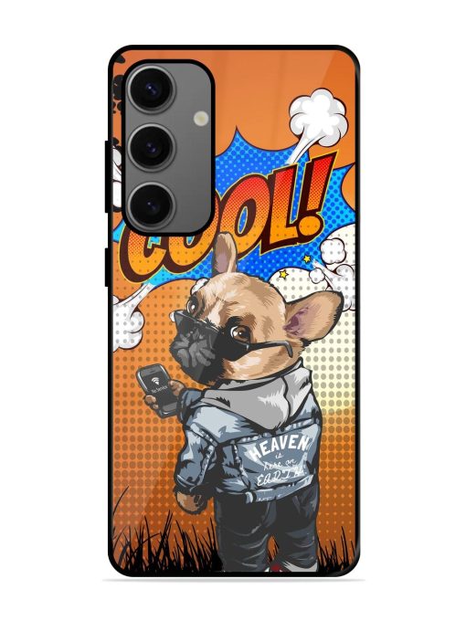 Cool Pup Glossy Soft Edge Case for Samsung Galaxy A55 (5G) Chachhi