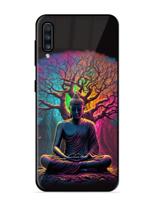 Enlightened Serenity Glossy Soft Edge Case for Samsung Galaxy A70 Chachhi