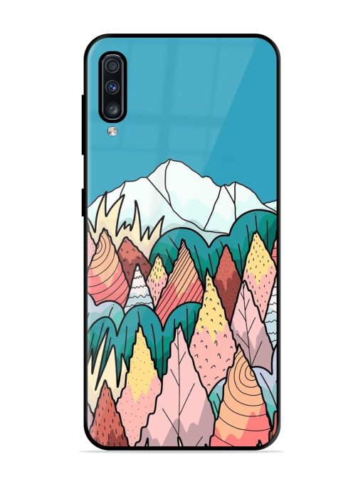 Mountain Dreamscape Glossy Soft Edge Case for Samsung Galaxy A70 Chachhi